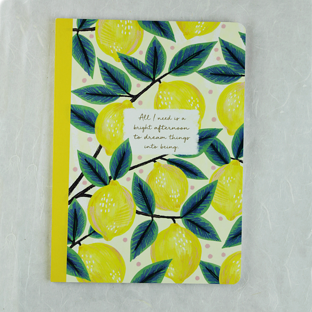 Lemons Notebook - Compendium - Coco and Duckie 