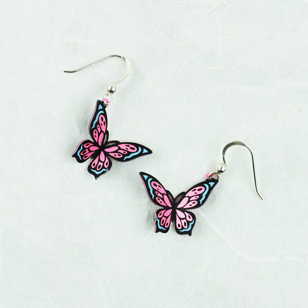 Pauline Butterfly Earrings - Coco and Duckie 
