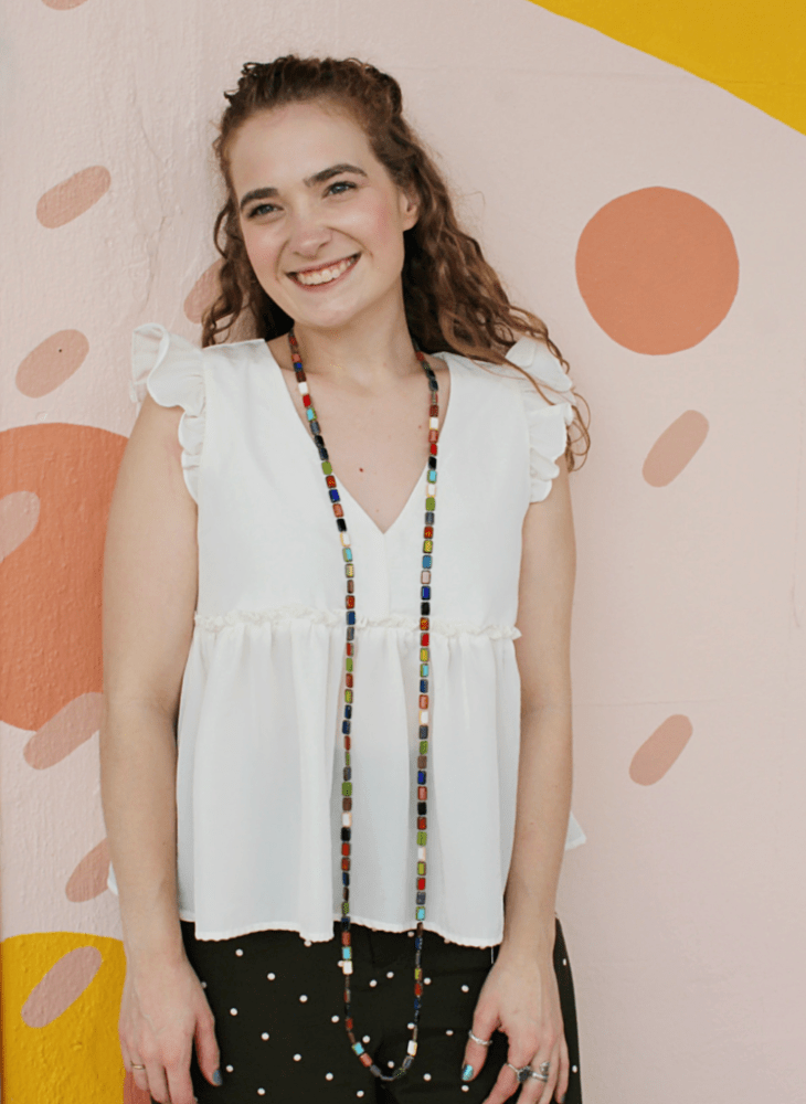 Althea Necklace | Rainbow - Stefanie Wolf Designs - Coco and Duckie 