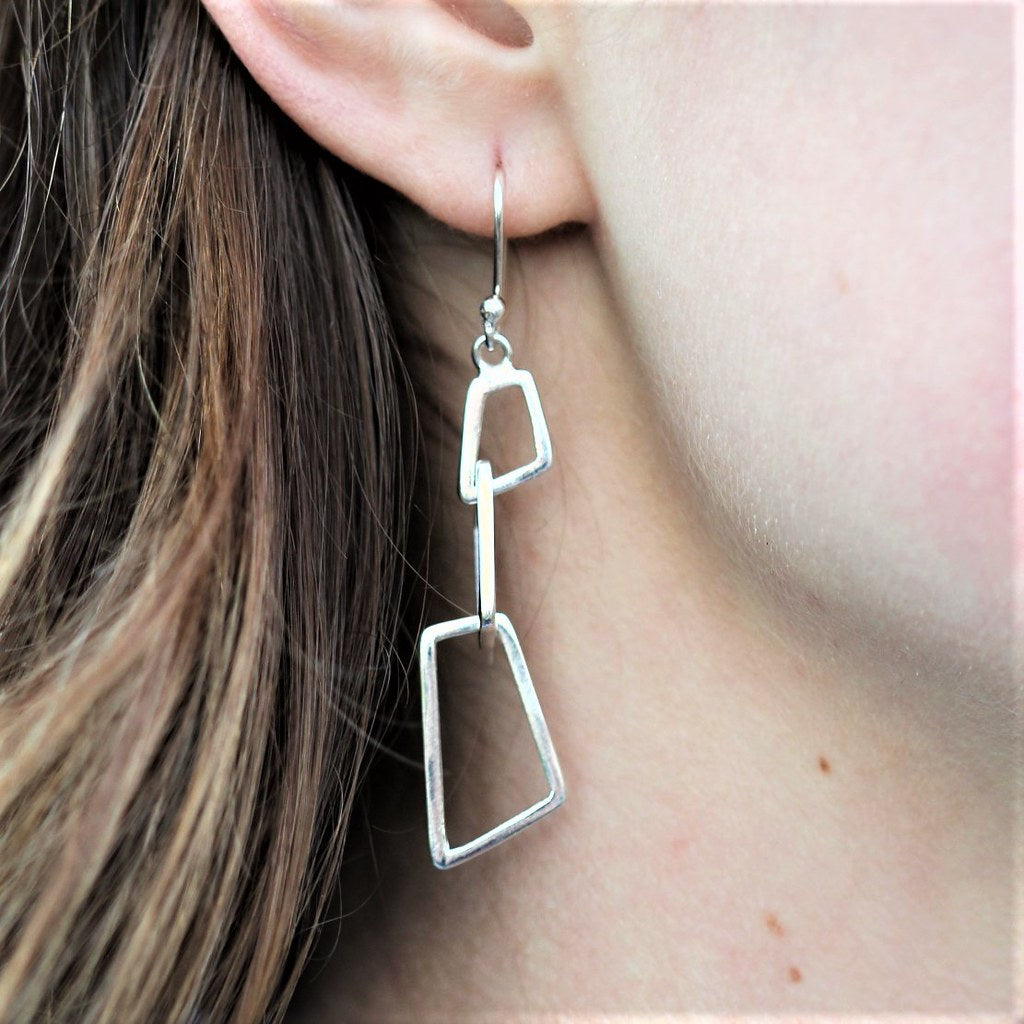 Livina | Sterling Silver Earrings - Coco and Duckie 