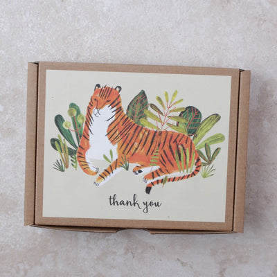 Big Cat Thank You Note Catds - Teneues Publishing - Coco and Duckie 
