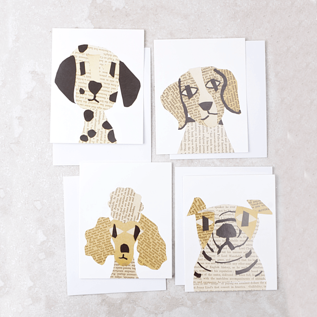 Paste Dogs Boxed Cards - TeNeues - Coco and Duckie 