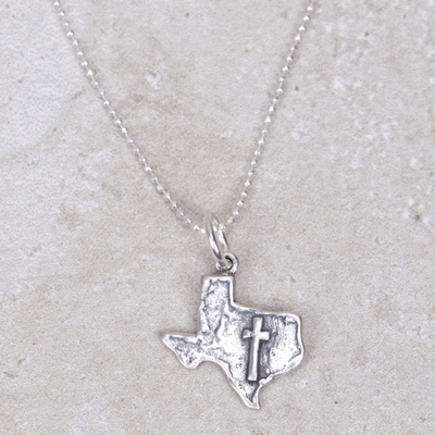 God Bless Texas Charm - Visible Faith Jewelry - Coco and Duckie 