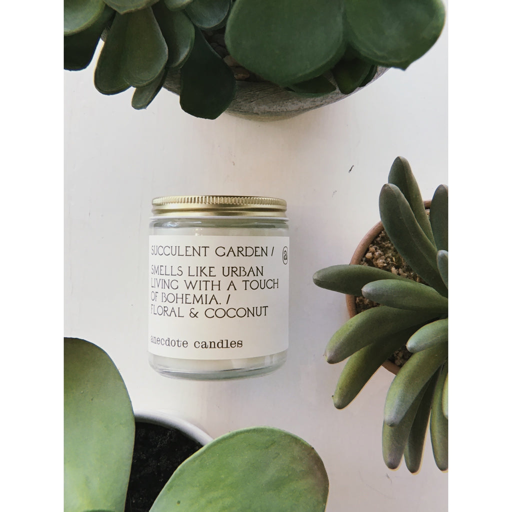 Succulent Garden Candle - Coco and Duckie 
