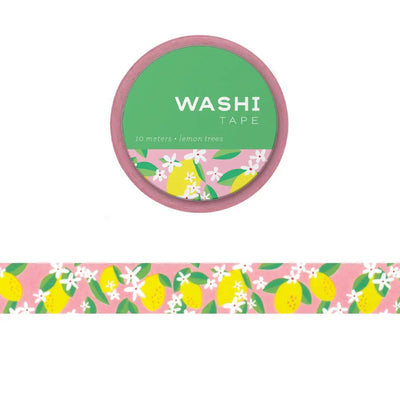 Lemon Washi Tape - Girl of All Work - Coco and Duckie 