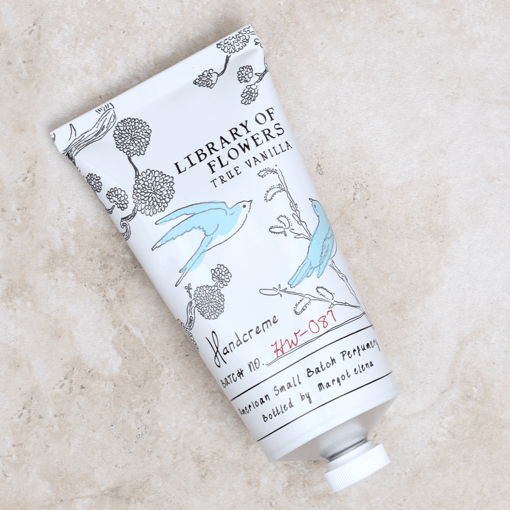 True Vanilla Hand Cream - Library of Flowers - Coco and Duckie 