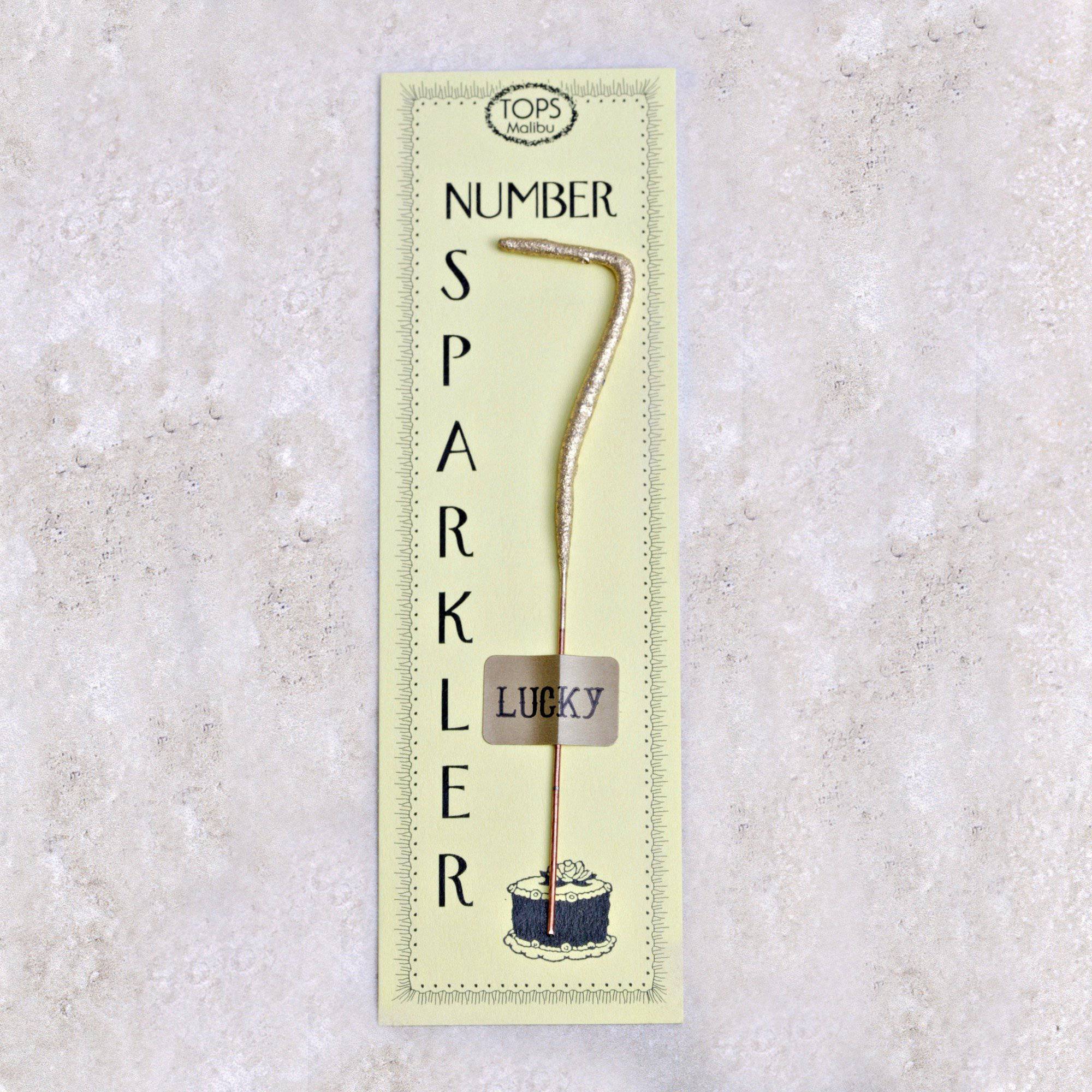 #7 Gold Sparkler