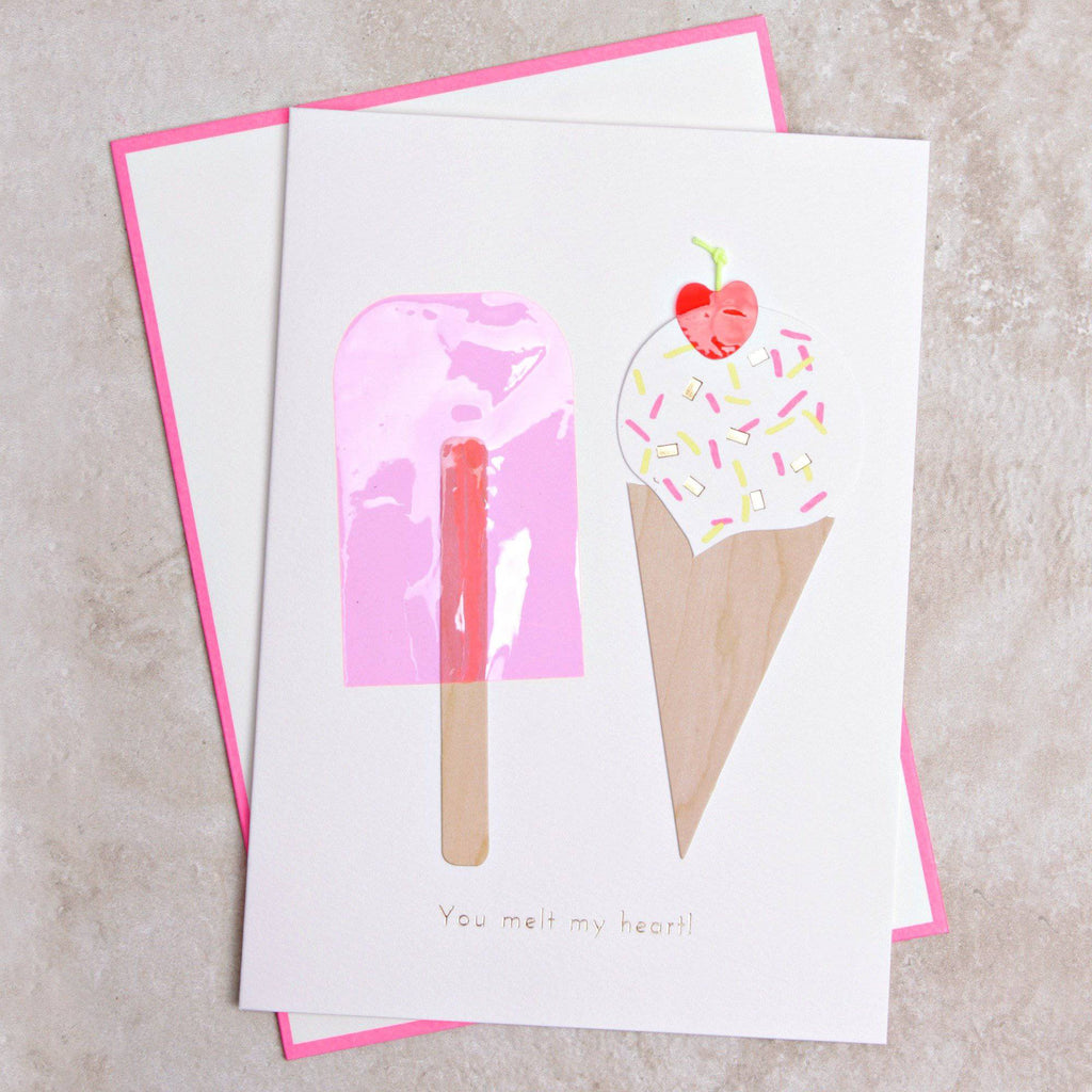 Sweet Treats Valentine Card - Meri Meri - Coco and Duckie 