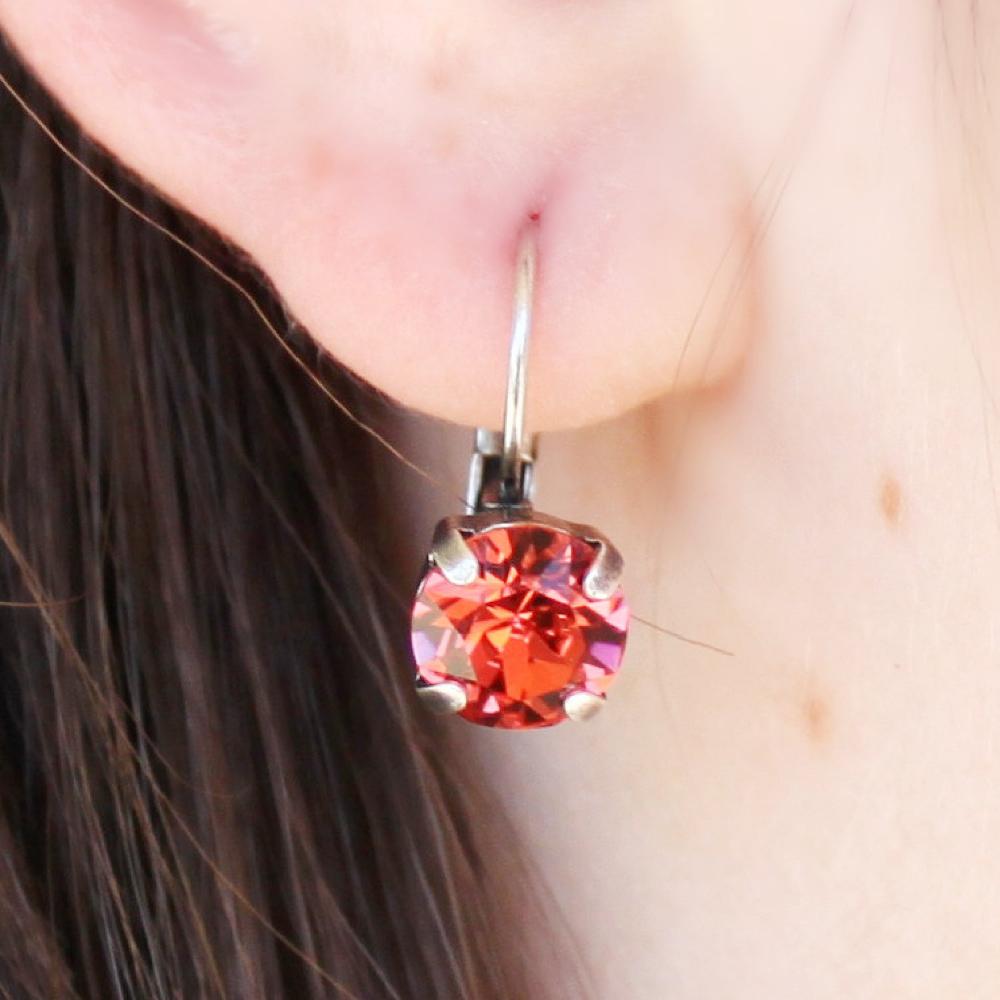 Padparadscha-Crystal-Emma-Earrings