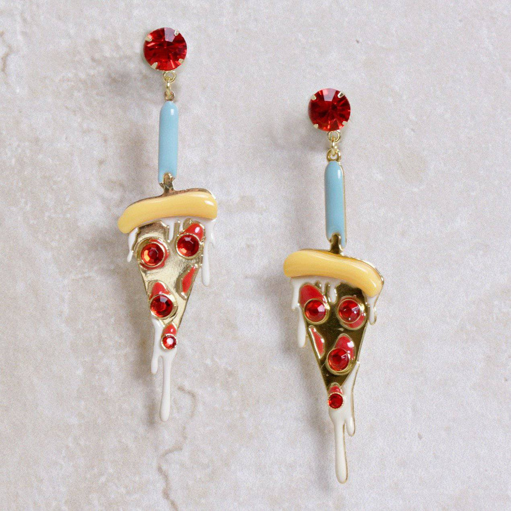 Pizza Pizza Earrings - N2 - Coco and Duckie 