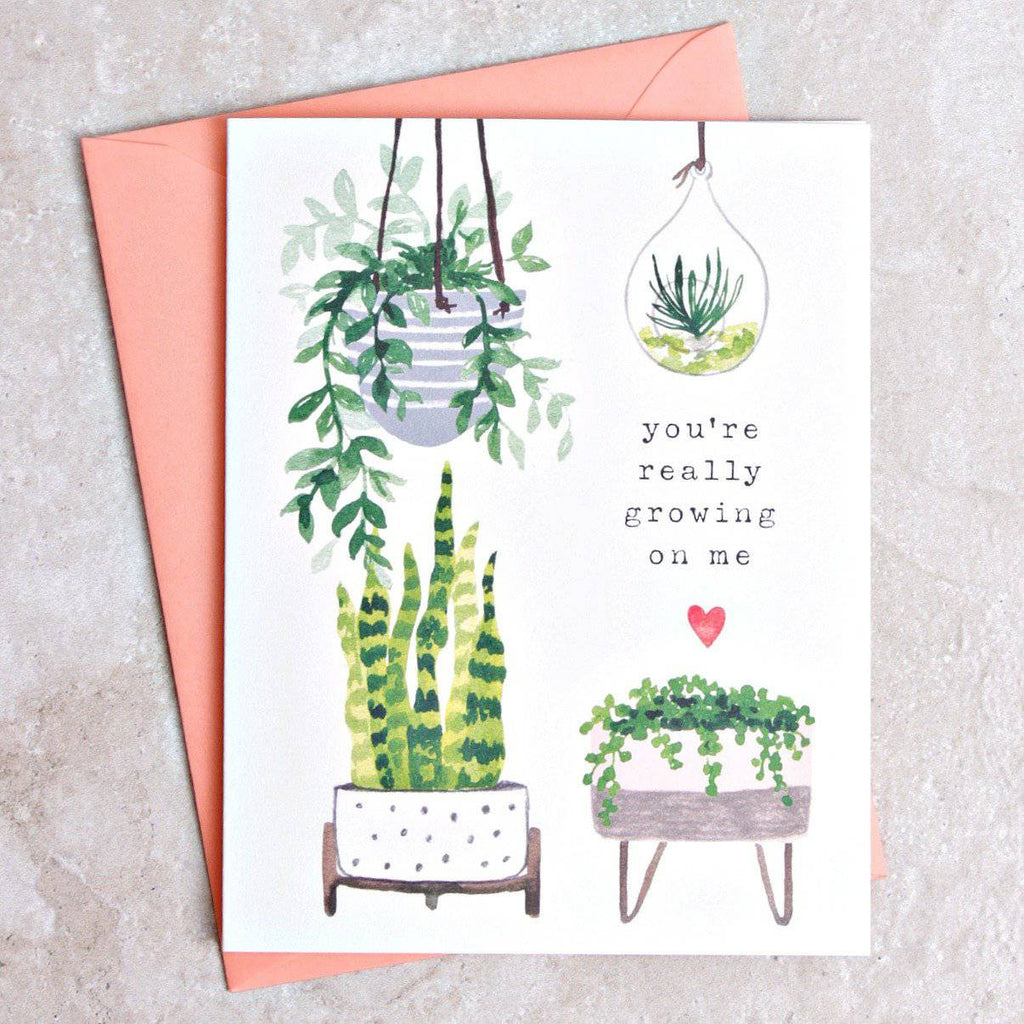 Flora Valentine Card - Paper Source - Coco and Duckie 
